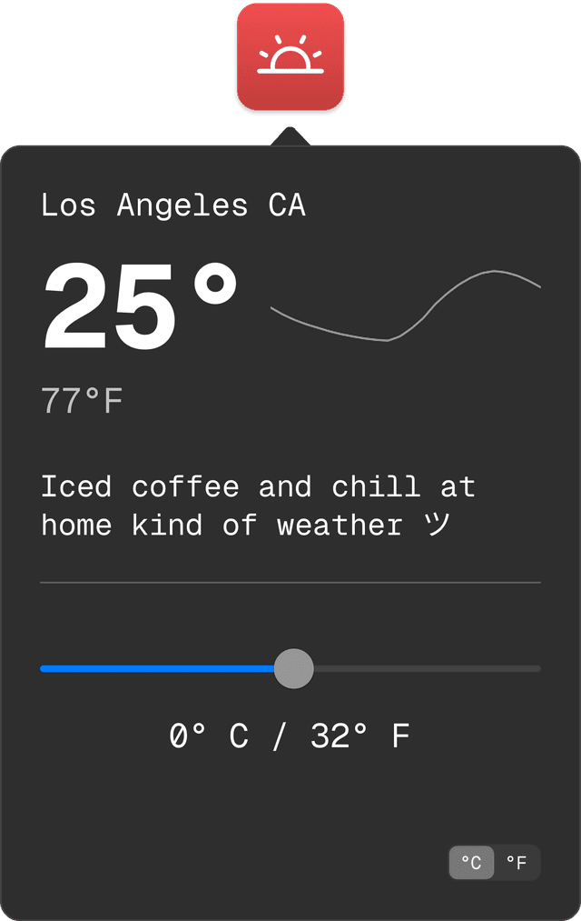 HowsWeather app screenshot
